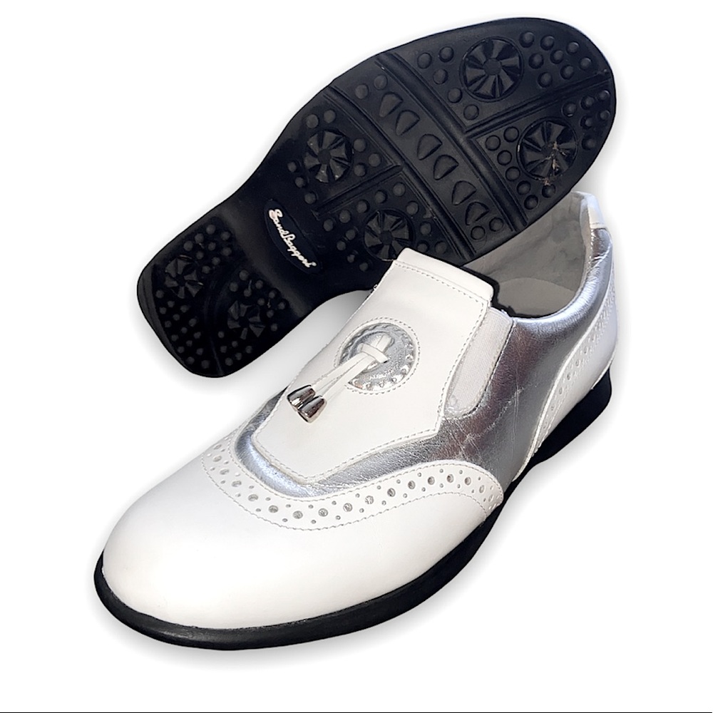 Sandbaggers Ladies Golf Shoes MADISON II Silver